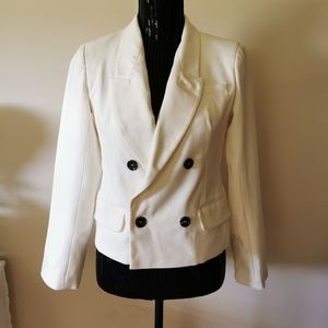 Blank NYC Cream Blazer Size Small